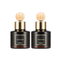 KUNDAL Perfume Car Diffuser Ylang Ylang 75ml*2ea