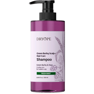DRYOPE Barley Scalp+Hair Care Shampoo Fresh Mint 500ml
