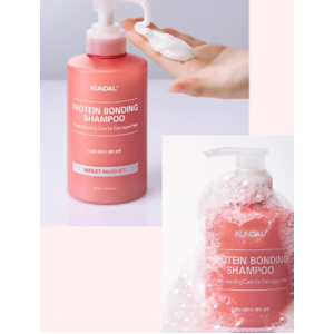 KUNDAL Protein Bonding Shampoo Leather Iris 500ml