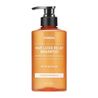 KUNDAL BEER YEAST SCALP SHAMPOO CITRUS POMELO 500ml