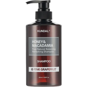 KUNDAL Honey & Macadamia Shampoo Pink Grapefruit 500ml