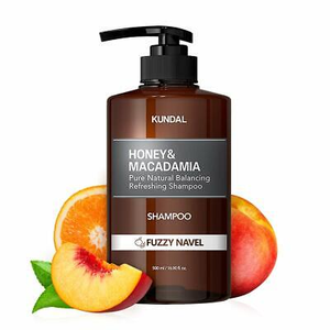 KUNDAL Honey & Macadamia Shampoo FUZZY NAVEL 500ml