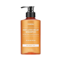 KUNDAL Beer Yeast Hair Loss Relief Shampoo Fig Mint Tea 500ml