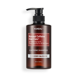KUNDAL Natural Caffeine & Intensive Scalp Care Shampoo Cherry Blossom 500ml