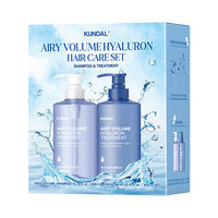 KUNDAL Airy Volume Hyaluron Edition Set Blossom Breeze 300ml*2e