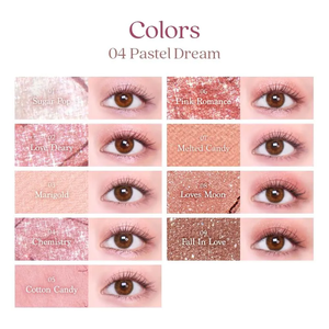 DASIQUE Shadow Palette #04 Pastel Dream 7g