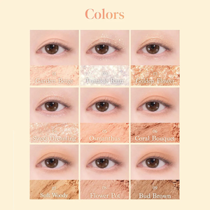 DASIQUE Shadow Palette #26 Golden Flower 7,5g