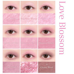 DASIQUE Shadow Palette #Romantic Blossom 7,6g