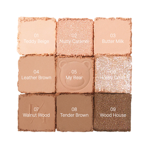 DASIQUE Shadow Palette #28 Brown Bear 8g