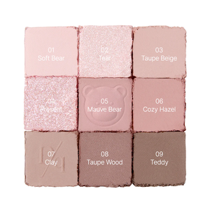 DASIQUE Shadow Palette #29 Mauve Bear 8g