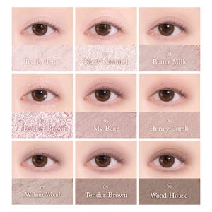 DASIQUE Shadow Palette #29 Mauve Bear 8g