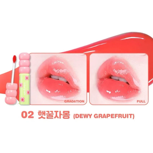COLORGRAM FRUITY GLASS TINT 02 DEWY GRAPEFRUIT