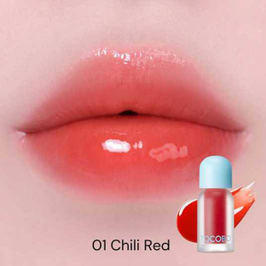 TOCOBO JUICY BERRY PLUMPING LIP OIL 01 CHILL RED