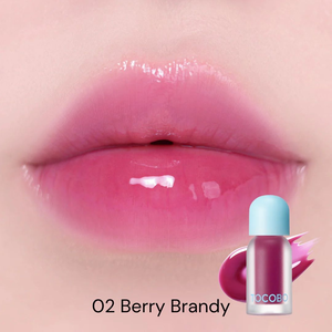 TOCOBO JUICY BERRY PLUMPING LIP OIL 02 BERRY BRANDY