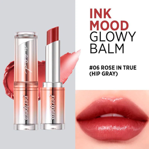 PERIPERA Ink Mood Glowy Balm #06 Rose In True (Hip Gray)