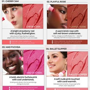 HOUSE OF HUR Every Cheeck Blush 03 Mad for fuschia