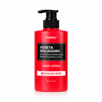 KUNDAL Honey & Macadamia Pure Body Lotion English Rose 500ml
