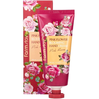 FARMSTAY PINK FLOWER BLOOMING HAND CREAM PINK ROSE 100 ml