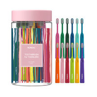 KUNDAL Toothbrush for Toddlers 3-5 years