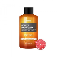 KUNDAL Honey & Macadamia Body Wash Pink Grapefruit 100ml