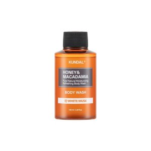 KUNDAL Honey & Macadamia Body Wash White Musk 100ml