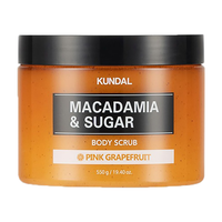 KUNDAL Macadamia & Sugar Body Scrub Pink Grapefruit 550g