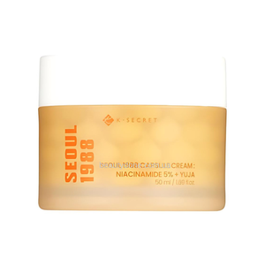 K-SECRET SEOUL 1988 Capsule Cream : Niacinamide 5% + Yuja