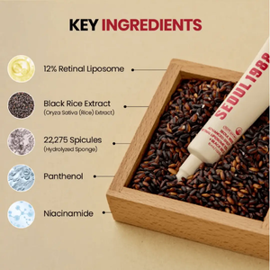 K-SECRET SEOUL 1988 ADVANCED SHOT : RETINAL LIPOSOME 12% + BLACK RICE 15ml