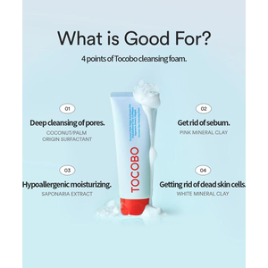 TOCOBO Coconut Clay Cleansing Foam 150ml