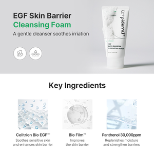 ZIPIDERM EGF Skin Barrier Cleansing Foam 120ml