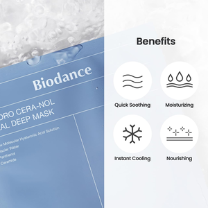 BIODANCE Hydro Cera-nol Real Deep Mask 4pcs