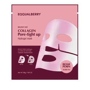 EQQUALBERRY COLLAGEN PORE-TIGHT UP HYDROGEL MASK 30g