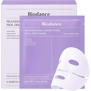BIODANCE REJUVENATING CAVIAR PDRN REAL DEEP MASK 4EA