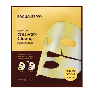 EQQUALBERRY COLLAGEN GLOW UP HYDROGEL MASK 30g