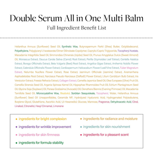 D'ALBA Double Serum All In One Multi Balm 10g