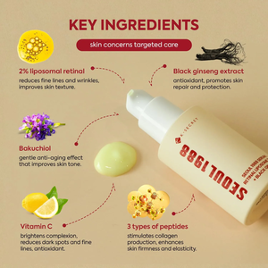 K-SECRET SEOUL 1988 Serum : Retinal Liposome 2% + Black 30ml