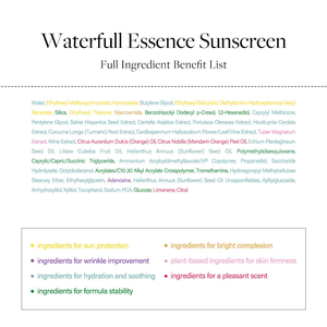 D'ALBA Waterfull Essence Sunscreen SPF 50+PA+++ 50ml