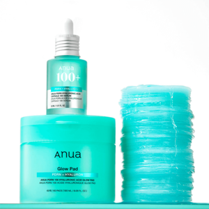 ANUA PDRN 100 HYALURONIC ACID GLOW PAD(60EA) 180ml 