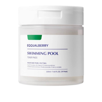 EQQUALBERRY SWIMMING POOL TONER PADS 220ml | 70 sheets