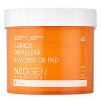 NEOGEN DERMALOGY CARROT DEEP CLEAR OIL PAD 60pcs