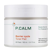 P.CALM Barrier Cycle Toner Pad 60pcs/160ml