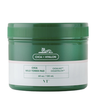 VT COSMETICS CICA MILD TONER PAD 60ea/130ml