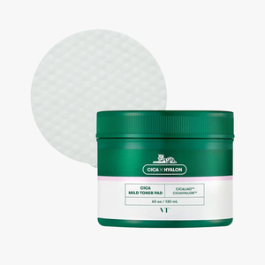 VT COSMETICS CICA MILD TONER PAD 60ea/130ml
