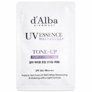 D'ALBA Waterfull Tone-Up Sun Cream Purple Correcting 3 ml