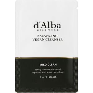 D'ALBA Mild Skin Balancing Vegan Cleanser 3ml