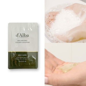 D'ALBA Mild Skin Balancing Vegan Cleanser 3ml