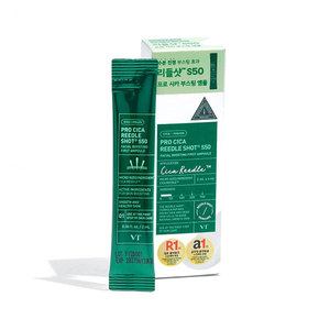 VT COSMETICS PRO CICA REEDLE SHOT S50 FACIAL BOOSTING FIRST AMPOULE 2ml х 6pcs